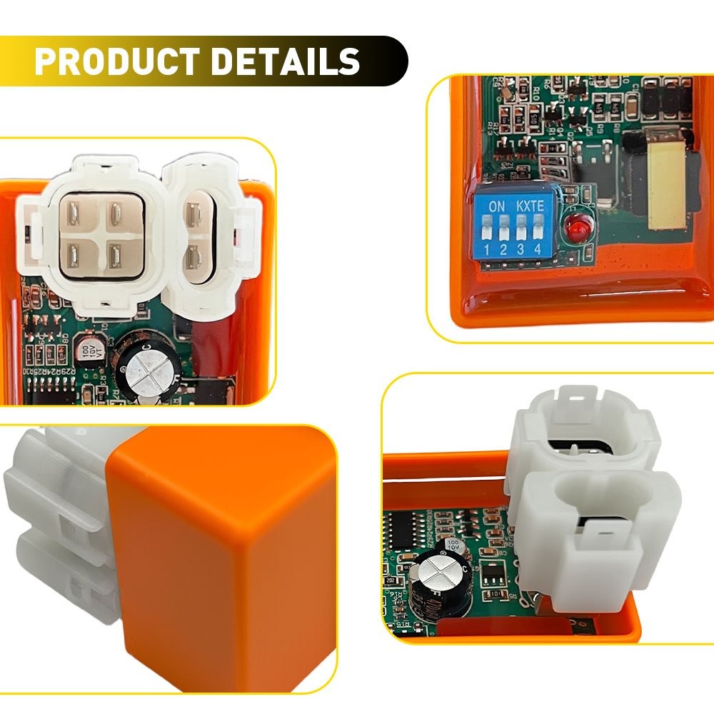 6pin DC CDI box Adjustable For 50CC 125CC 150CC GY6 Engine Scooter ATV 1-5x