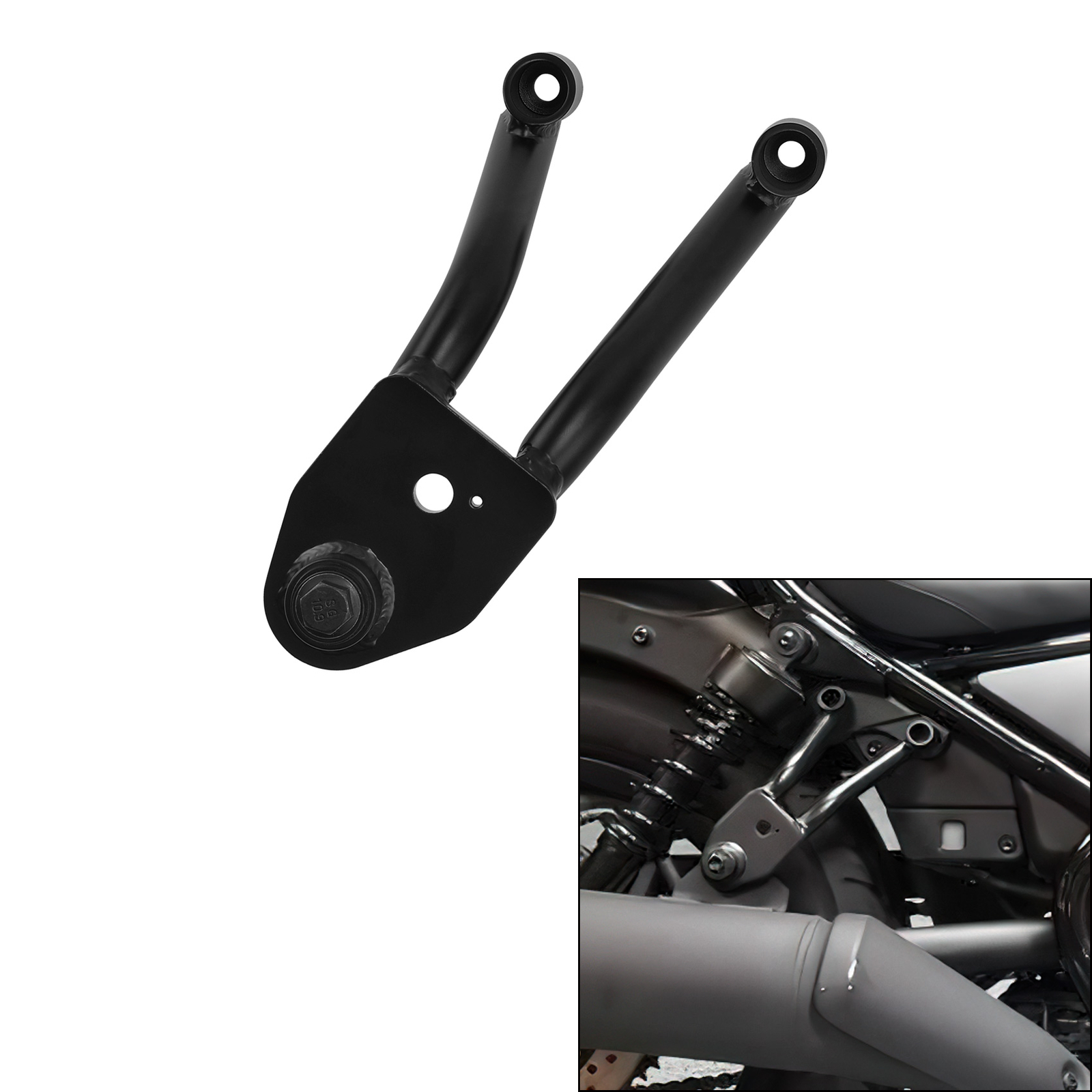 Rear Right Side Foot Step Holder Fit For Honda Rebel CMX 300 500 17-24 Aluminum