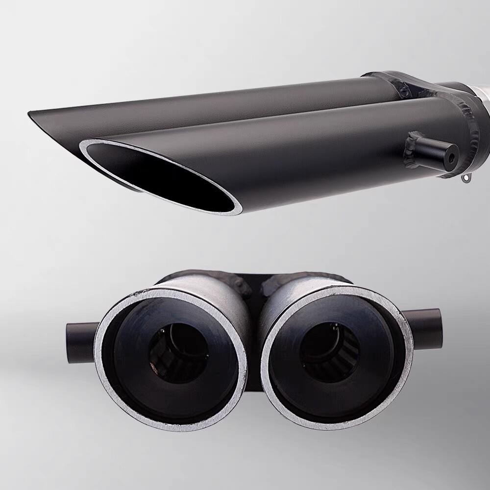 For Honda CBR600RR F5 2005-2024 Exhaust System Muffler Tips Tail Link Pipe Black