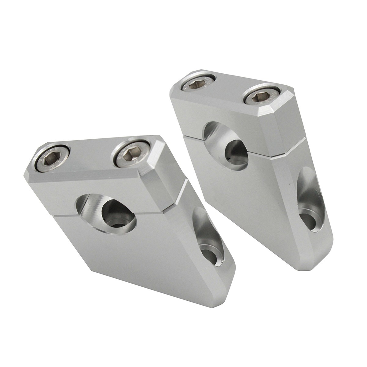 CNC AOTWTR Handlebar Riser Clamp Elevating Pad For Yamaha MT09 FZ09 XSR900 FJ09
