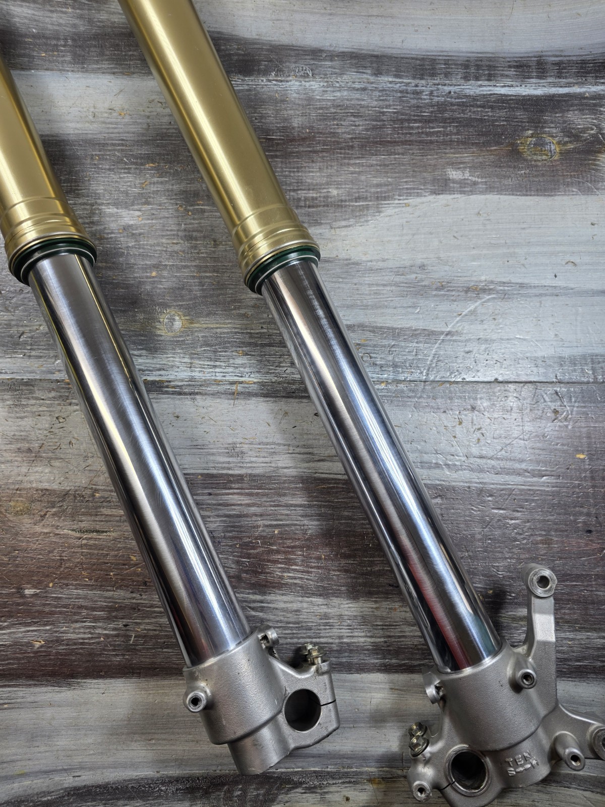 2013-2015 Suzuki RMZ250 SHOWA Front Fork Set Suspension Left Right 51104-49H30