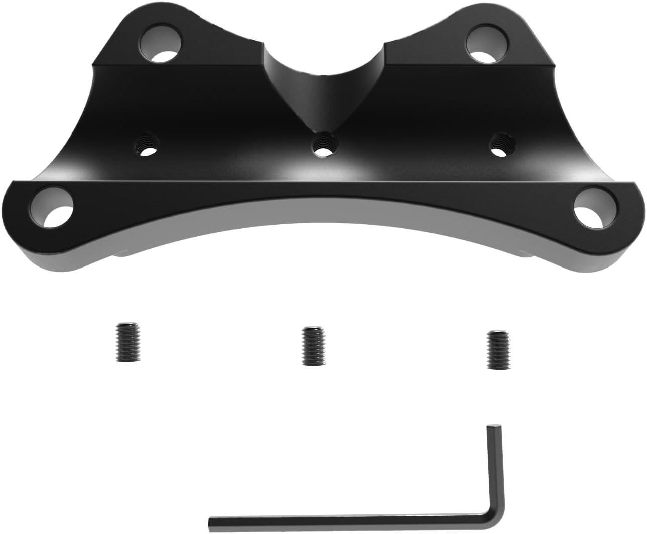 1 Inch 25mm Ape Hanger Handlebar Anti-Slip Top Riser Clamps for 1997-UP Harley T