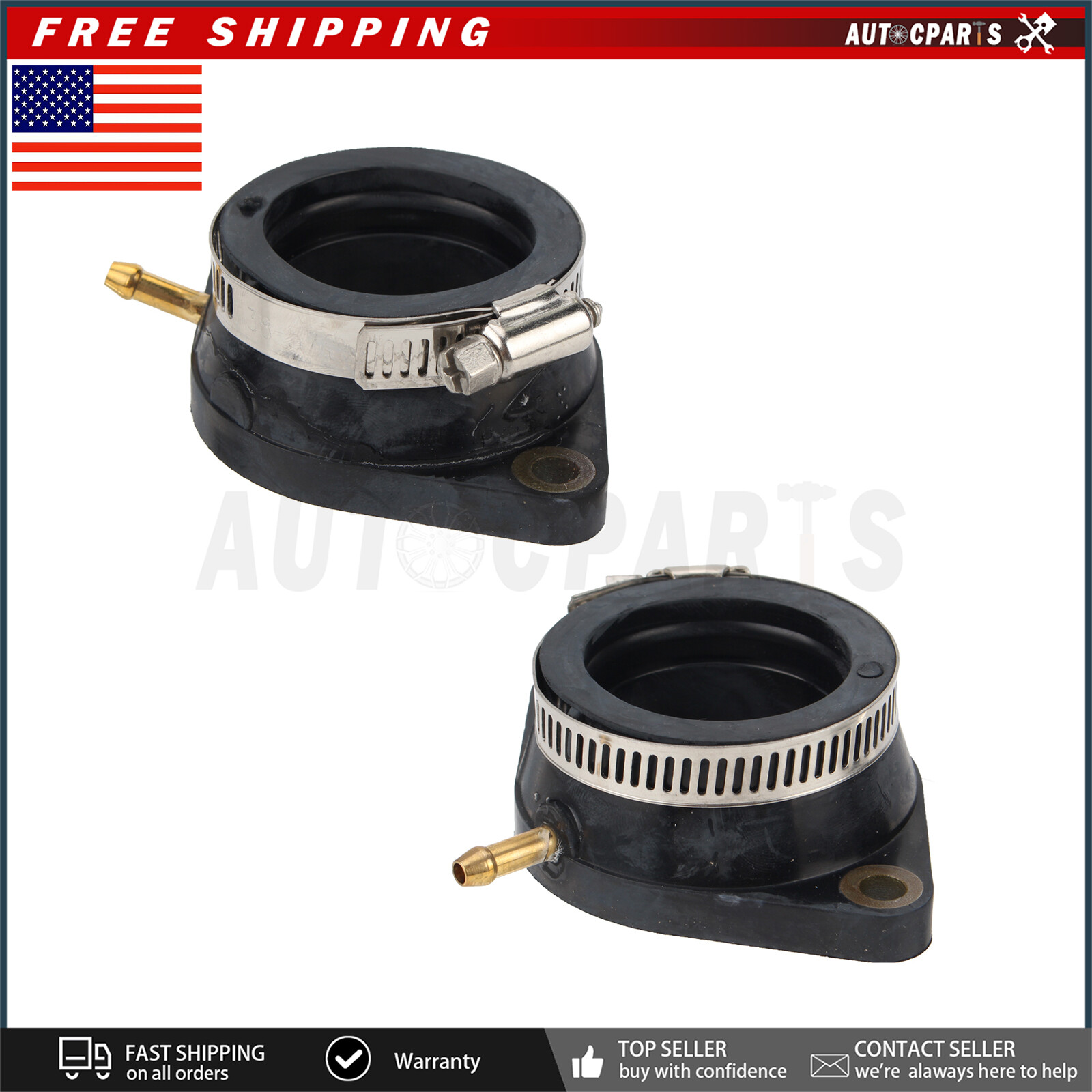 Carburetor Intake Manifold Boots 5EL-13596-00-00 For Yamaha V-Star 1100 Classic
