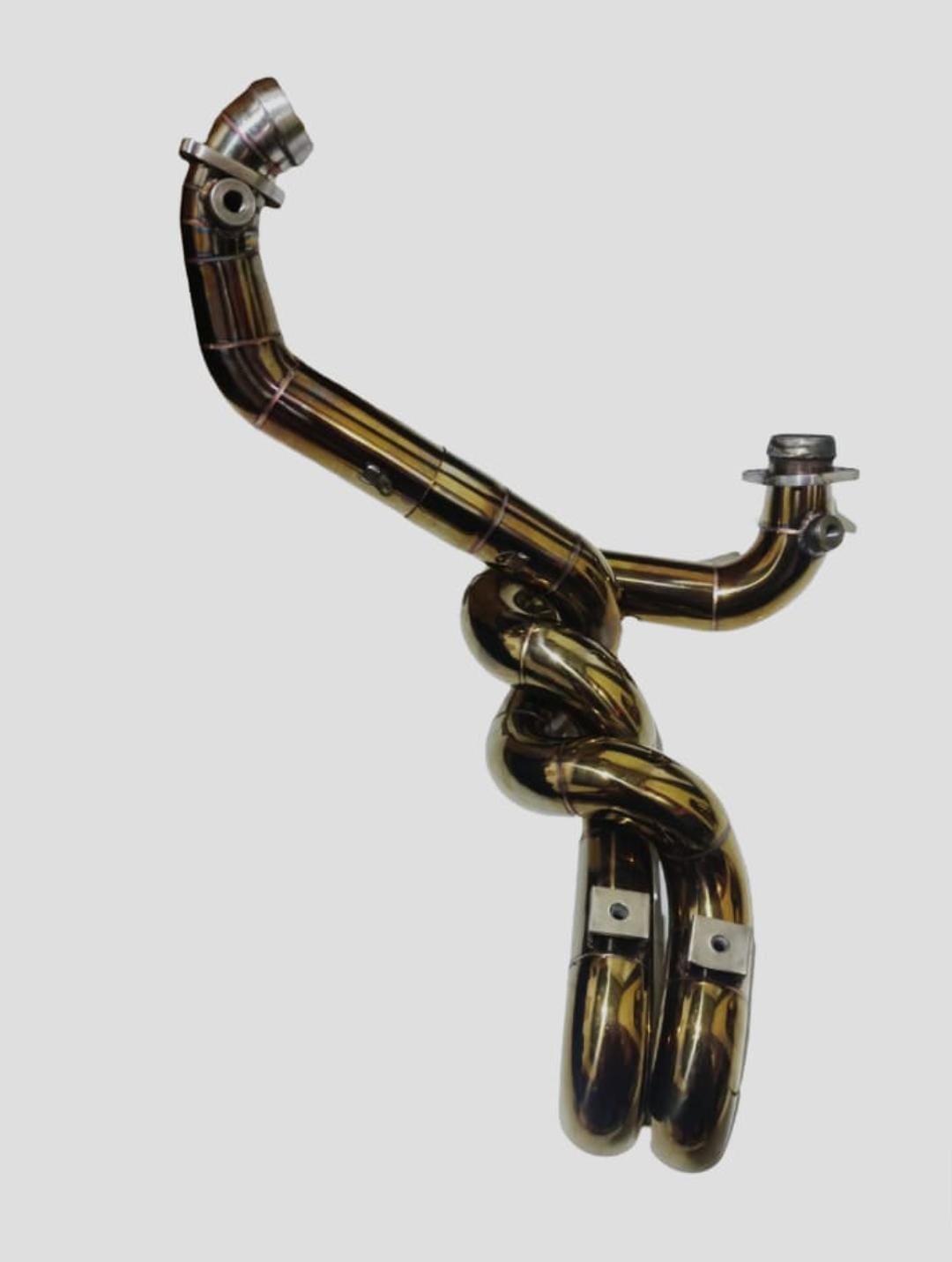Harley Davidson Exhaust Twisted Fit Dyna ||