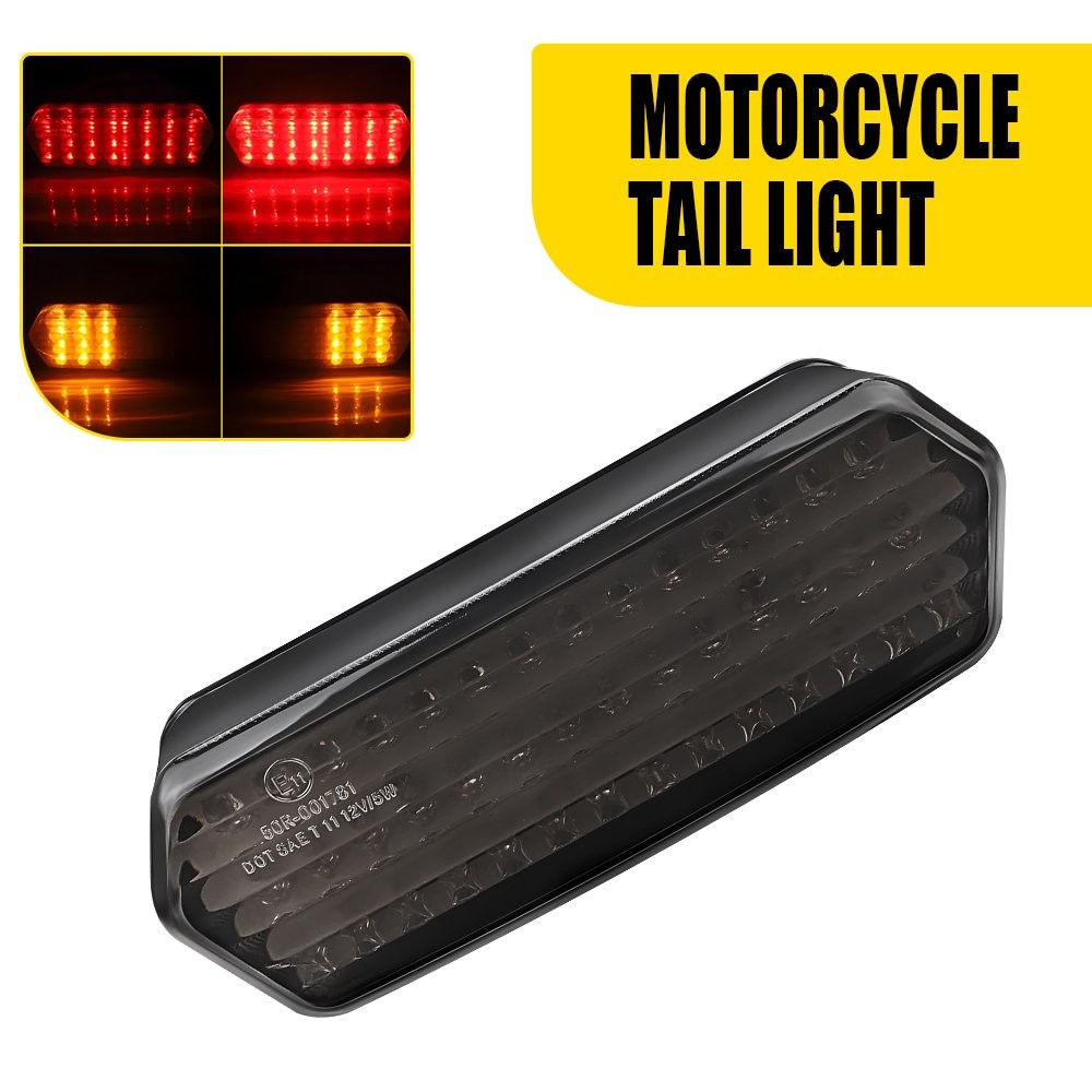 Integrated LED Tail Light Brake Turn Signal For Honda Grom 125 CBR650F CTX700N A