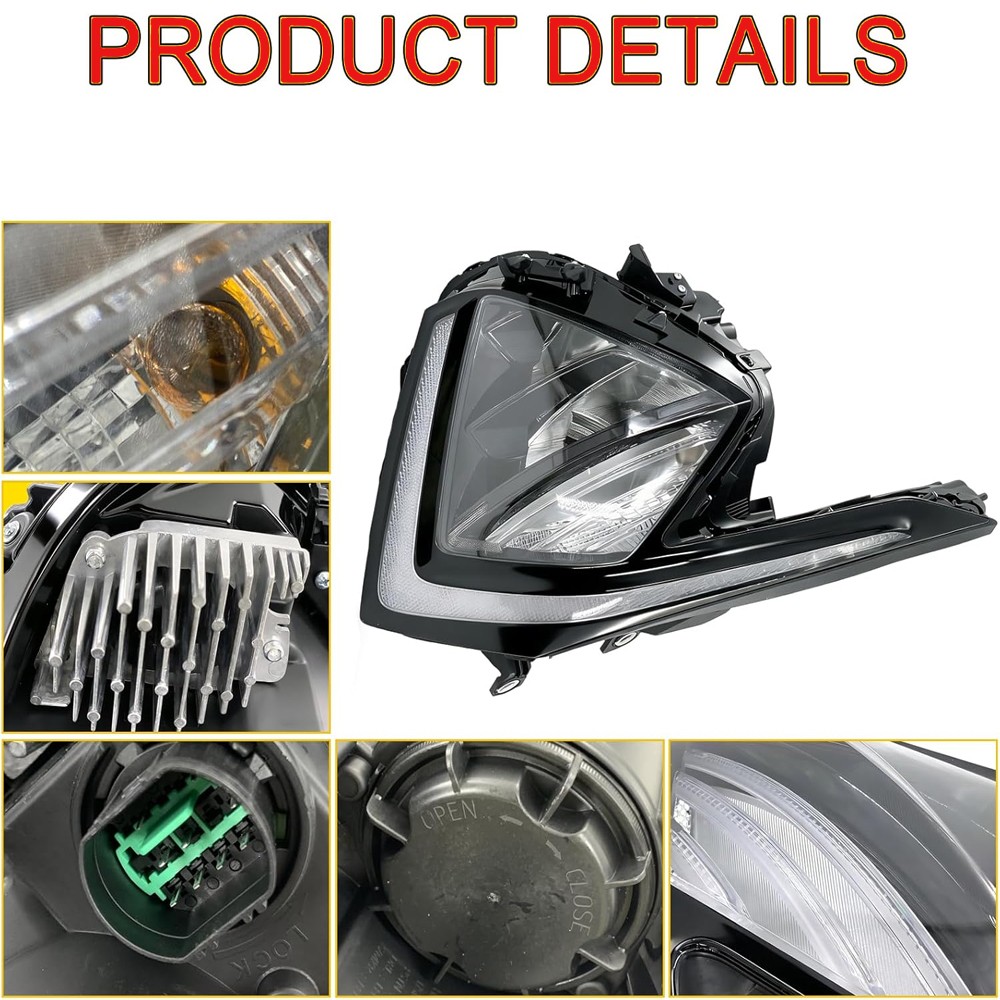 Passenger Side RH LED Headlight For 2022-2024 Kia Sportage SX EX LX 92102DW000