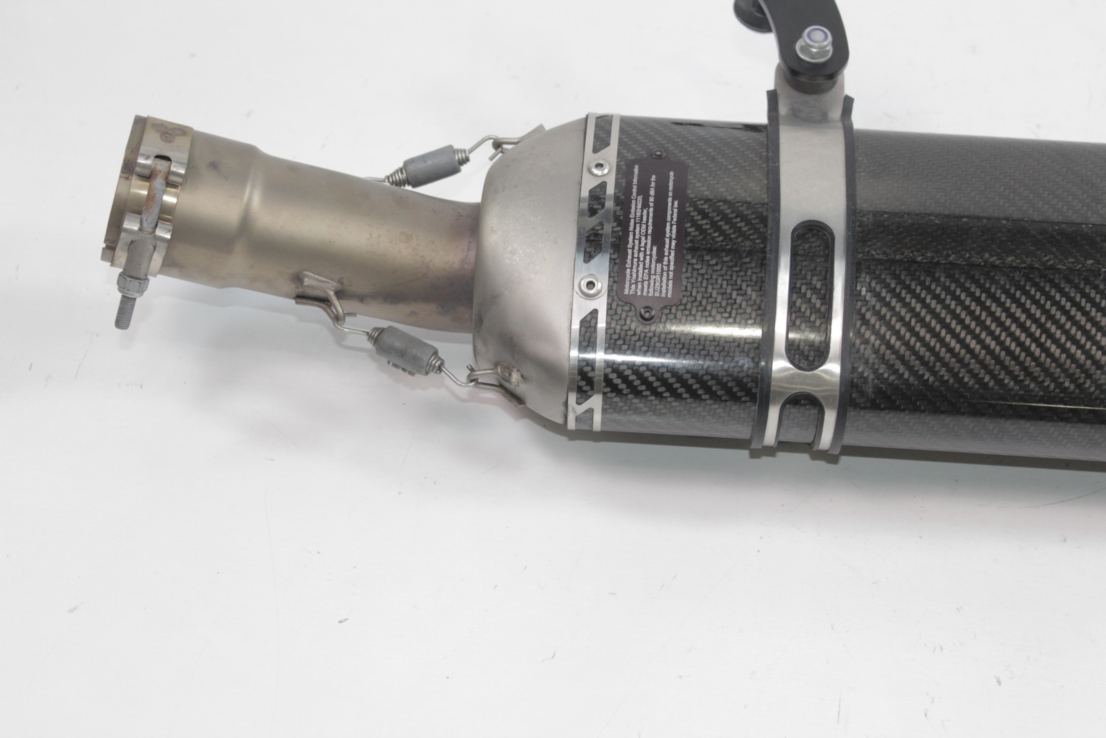 18 17-25 SUZUKI GSXR 1000R YOSHIMURA ALPHA EXHAUST CAN MUFFLER SLIP ON PIPE 0105