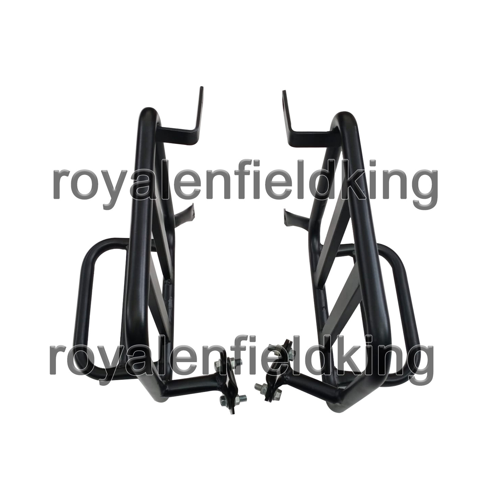Fit For Royal NEW CLASSIC REBORN 350 Olive Color Saddle Bags With Mounting Pair