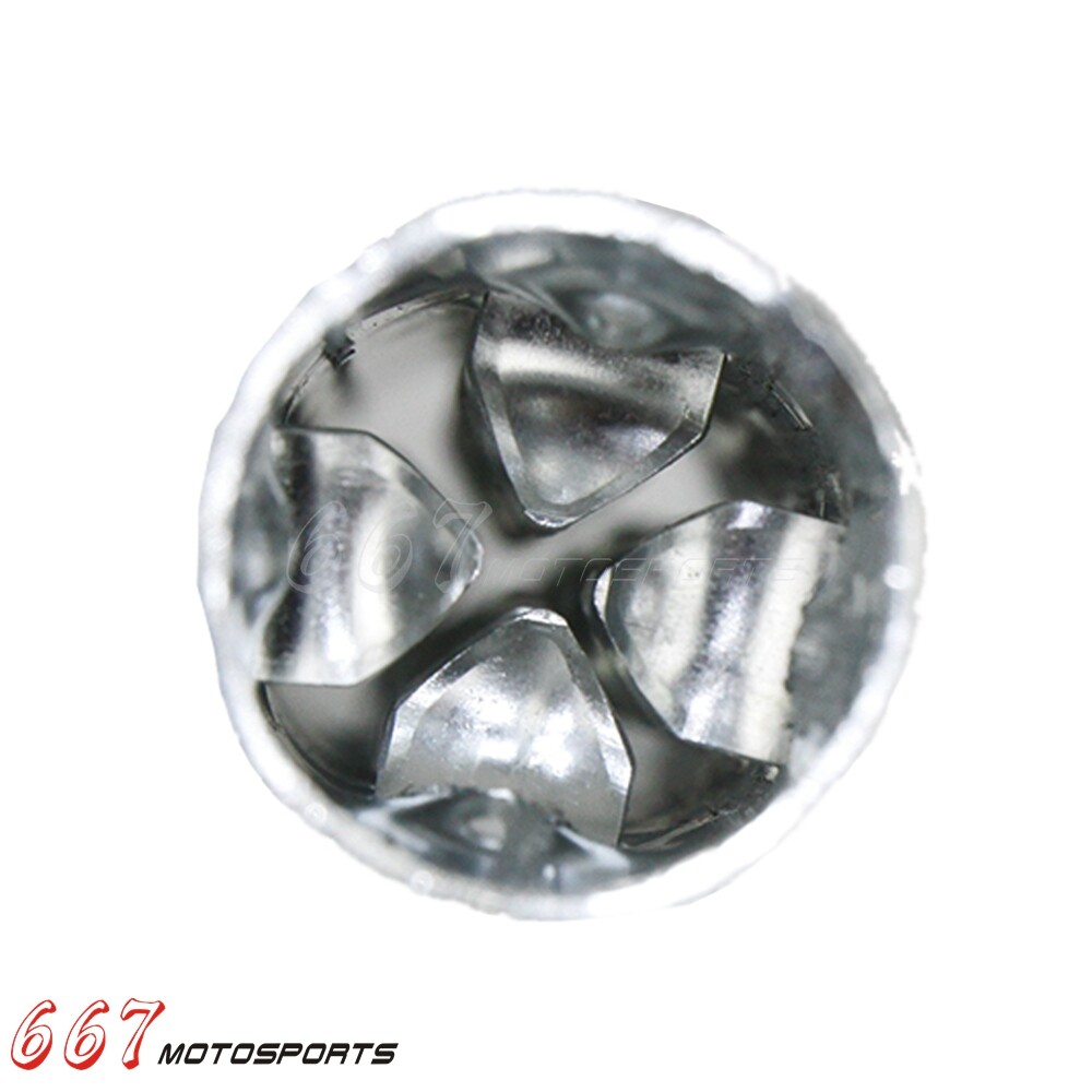 51mm Exhaust Can Muffler Insert Baffle DB Killer Silencer For Harley Honda BMW