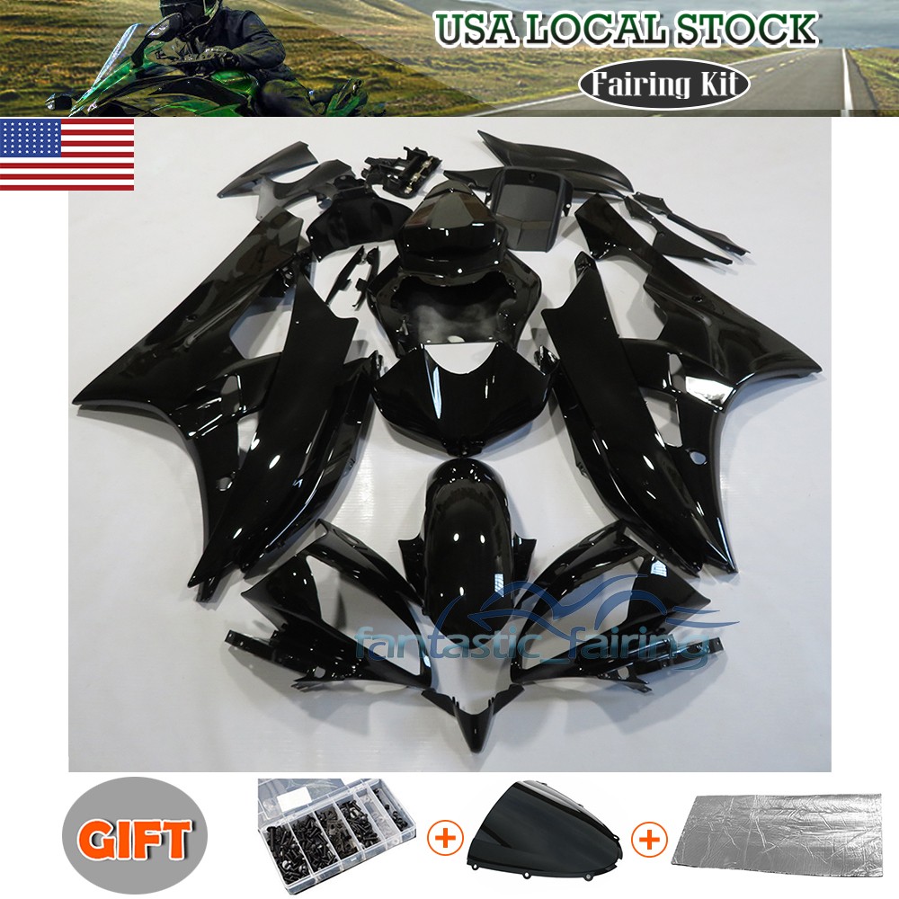 Fairing Kit W/ Bolts For Yamaha YZF R6 2006-2007 YZF-R6 ABS Injection Bodywork