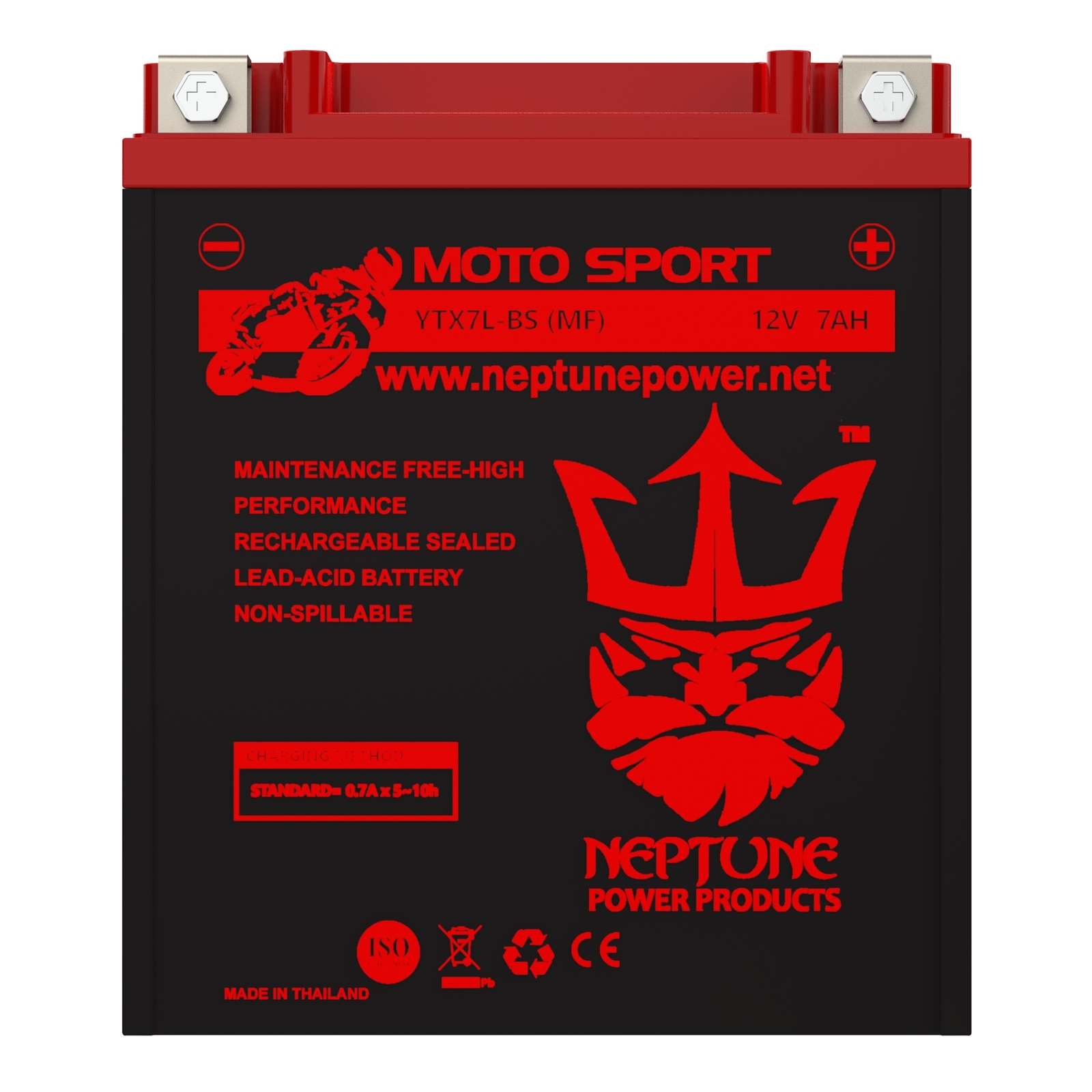 YTX7L-BS 91-09 HONDA CB250 Nighthawk Neptune Power Replacement Battery