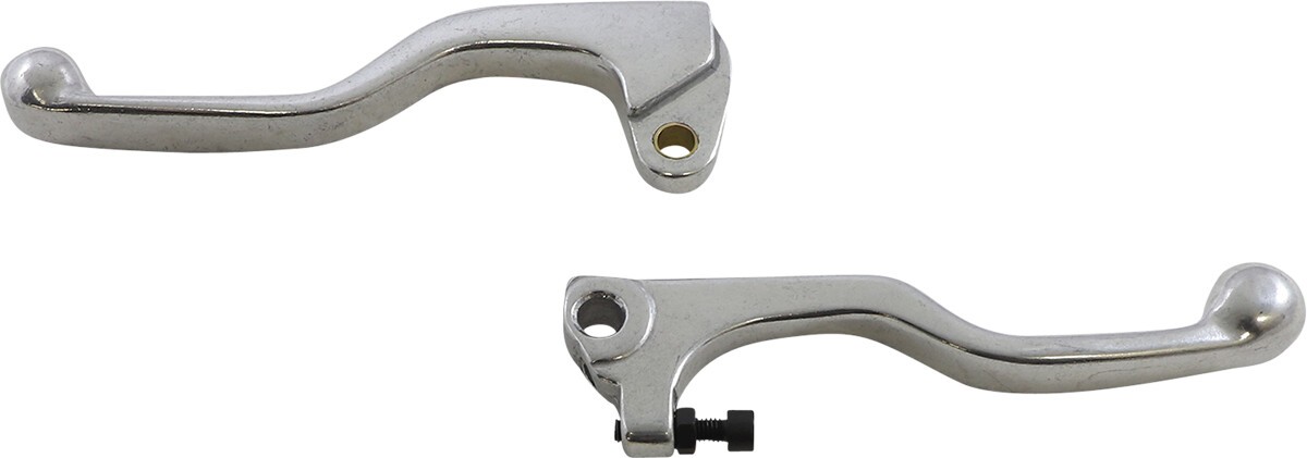 TMV Lever Set Aluminum Polished Silver Off-Road
