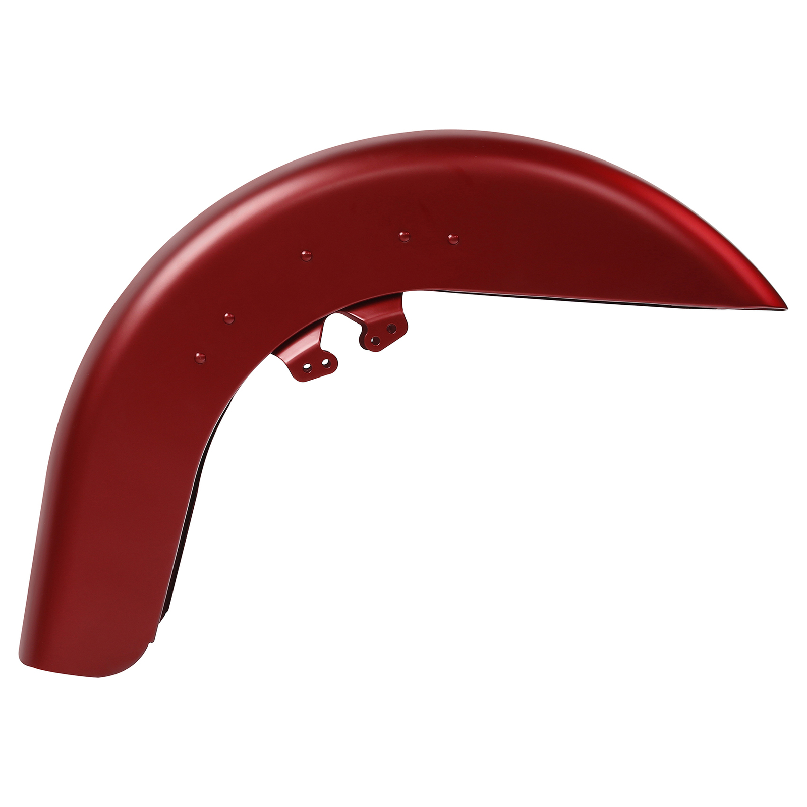 Front Fender Fit For Harley Road Street Glide FLTRX 2014-2024 Wicked Red Denim