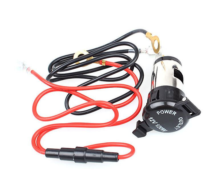 12V 10A Car–Motorcycle-ATV Power Socket Outlet Plug