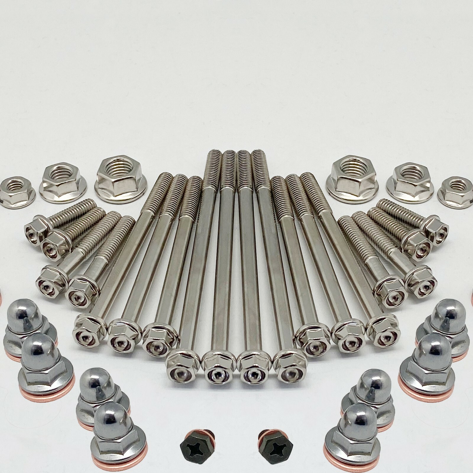 Specbolt Restoration Bolt Kit For Kawasaki KX500 Fasteners Nickel Wurks KX 500