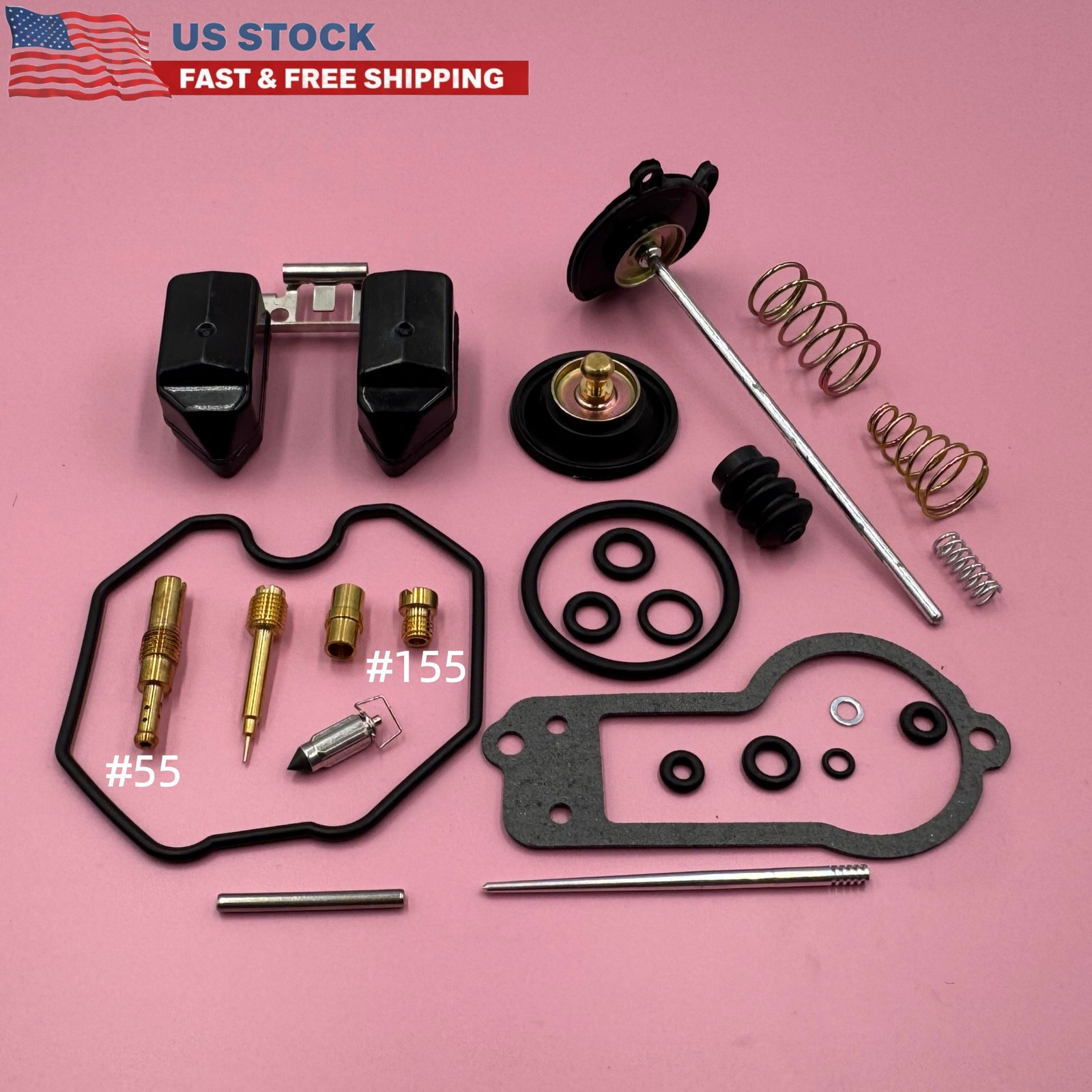 Carburetor Repair Rebuild Kit Set For HONDA XL500S XL 500 S 1979-1981 US stock