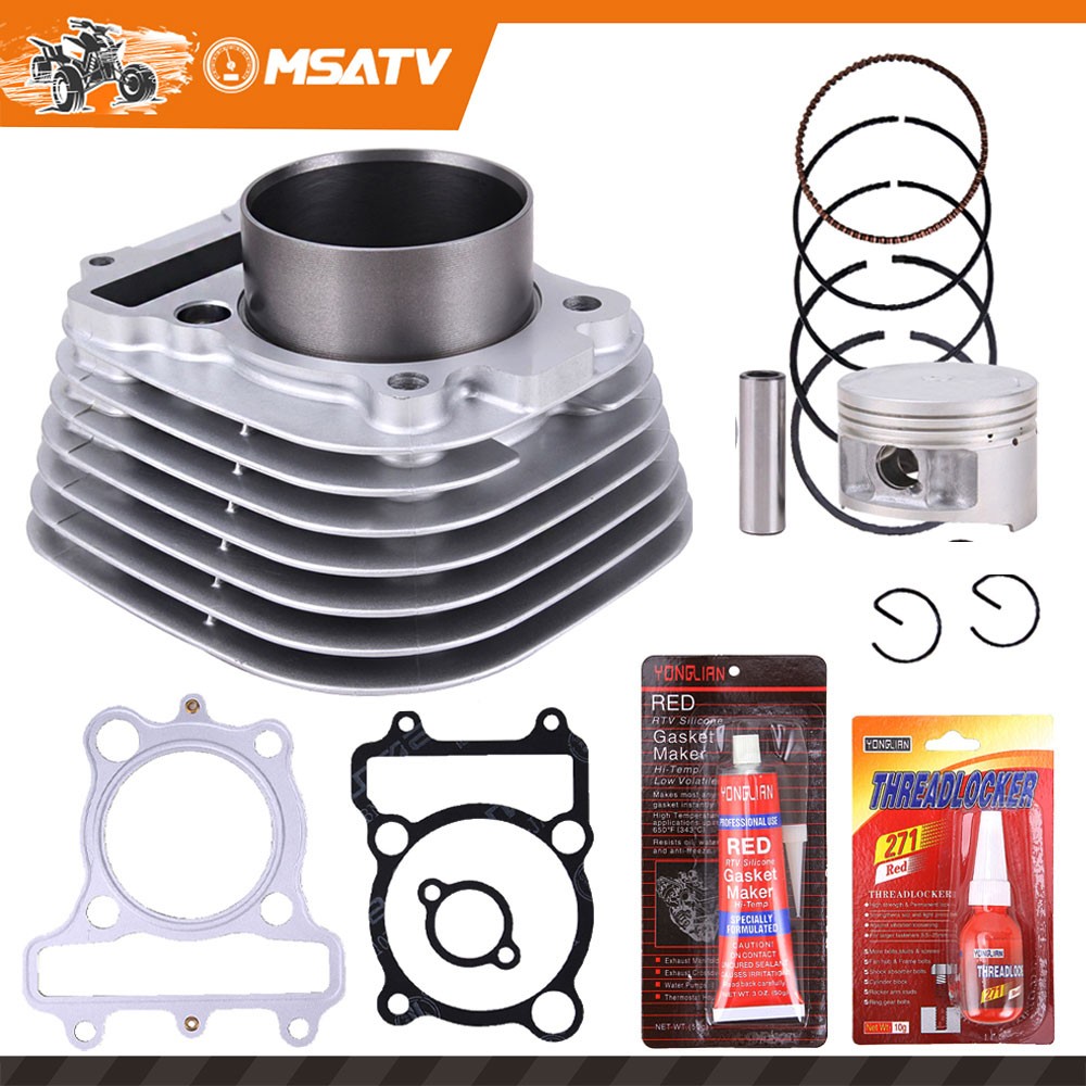 70mm Bore Cylinder Piston Gasket Ring Top End Kit For Yamaha XT225 TTR225 TTR230