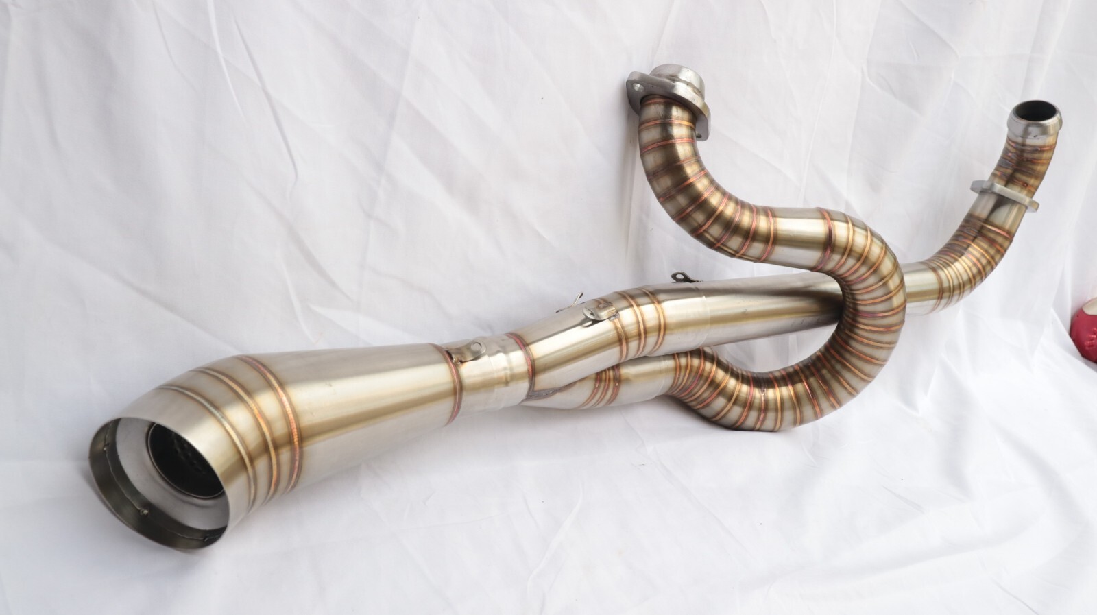 Custom 2-Into-1 TIG-Welded Exhaust for Harley Sportster XL883/XL1200 (1986–2020)