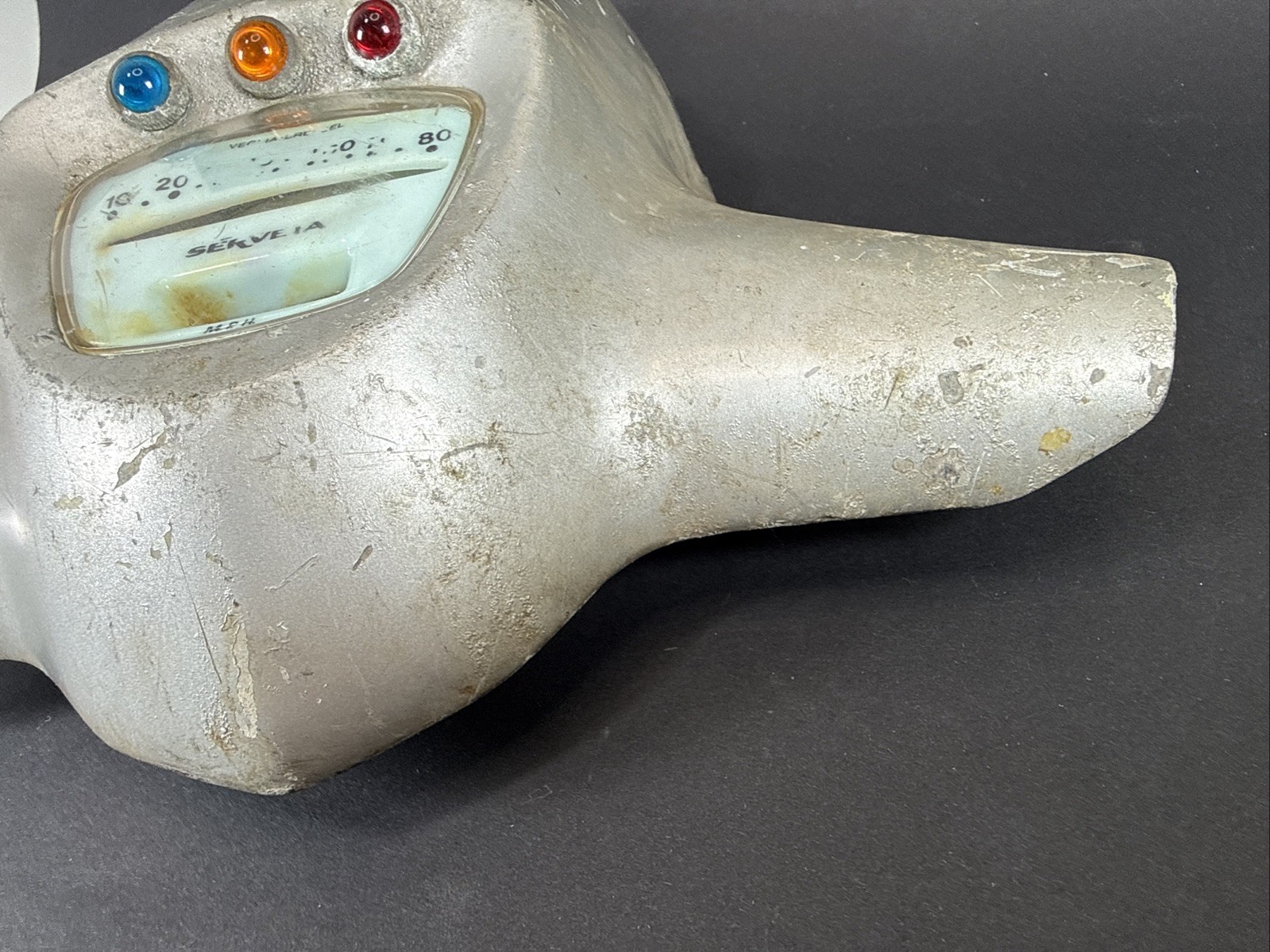 Vintage SERVETA JET 200 LAMBRETTA Scooter Speedometer & Headset Top Casing