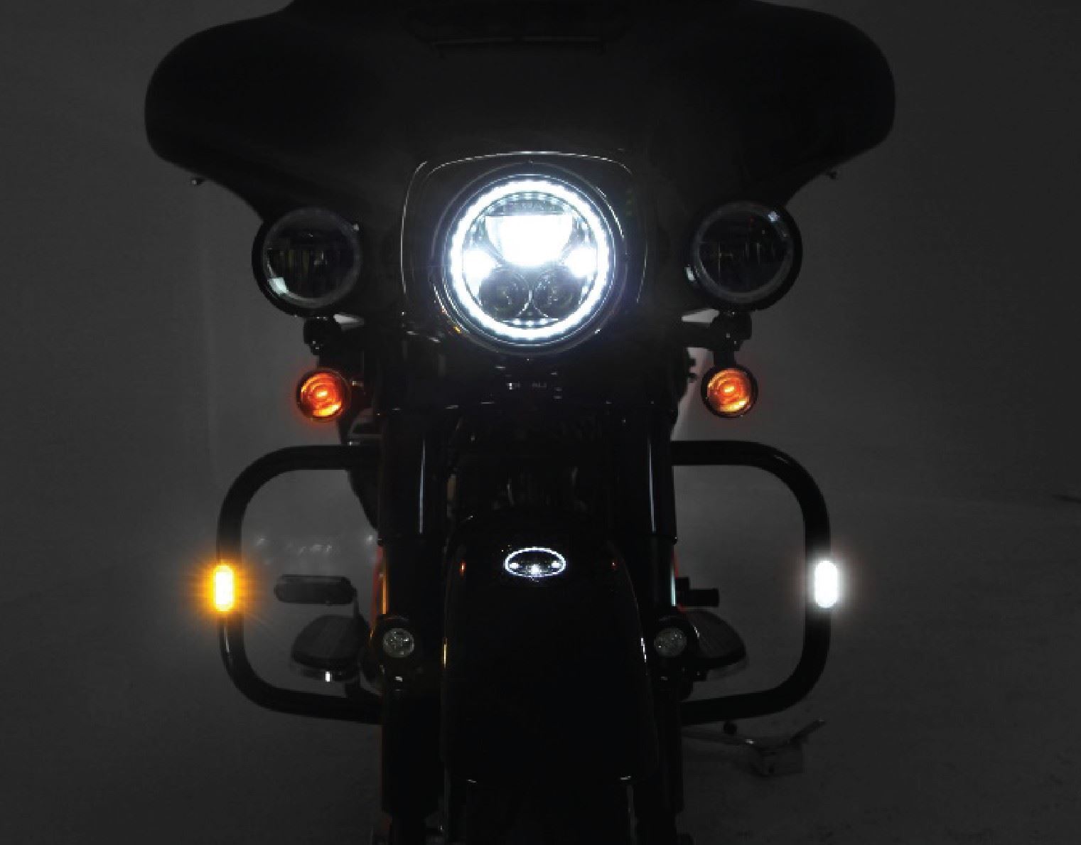 Denali T3 Signal Pods Front Crashbar Mount Kit Ducati Hypermotard 939 SP 16 – 18