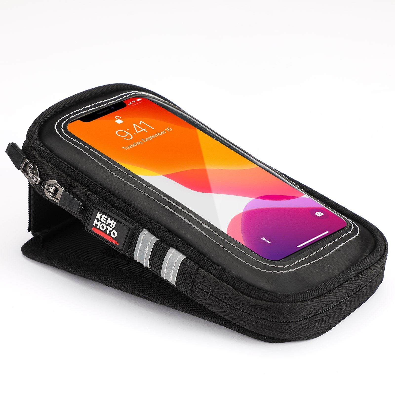 Motorcycle Magnetic Tank Bag Phone Holder Touch Screen Small Tank Bag Case Bag