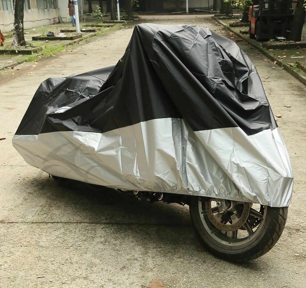 XXXXL Motorcycle Rain Cover For Harley Electra Glide Outdoor UV Protector
