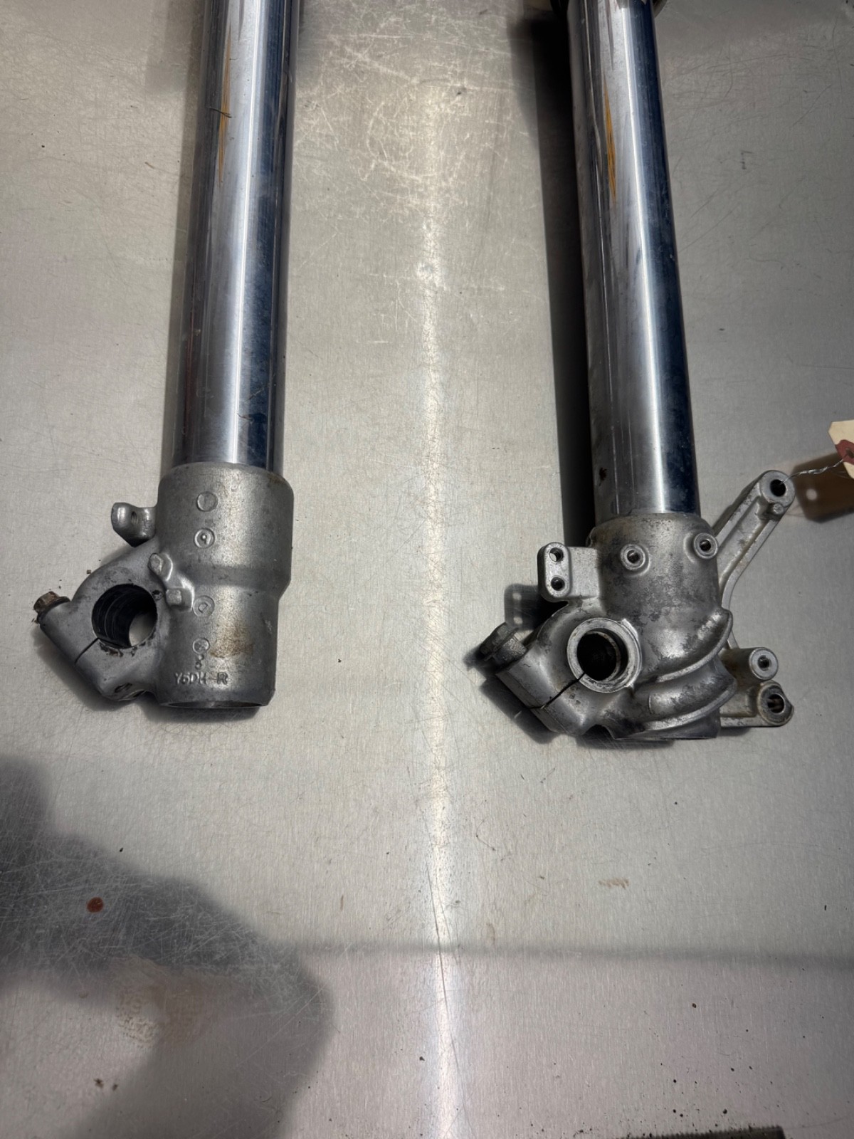 2003 01-04 WR450F WR450F YZ250F YZ125 Front Fork Set Suspension w/ Triple clamp