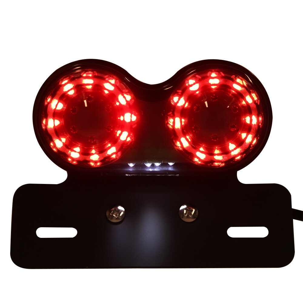 For Honda Rebel 250 500 Motorcycle 40- LED Brake Turn Signal Running Tail Light