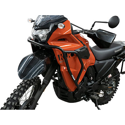 New! Tusk Crash Bars – Engine Guards-Black Fits:2022-2024 KAWASAKI KLR650