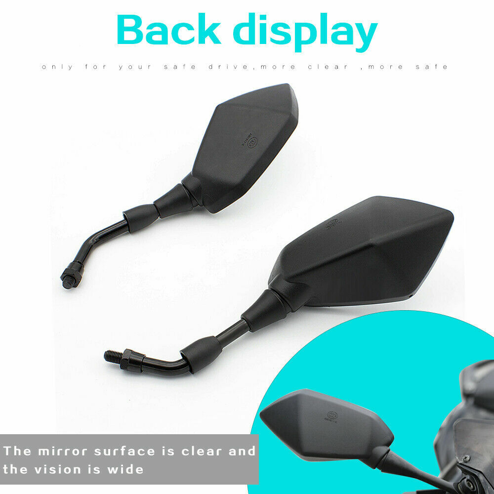 Fit For Jeep Wrangler JK JL Door Off Hinge Long Stem Side View Mirrors US AKMO