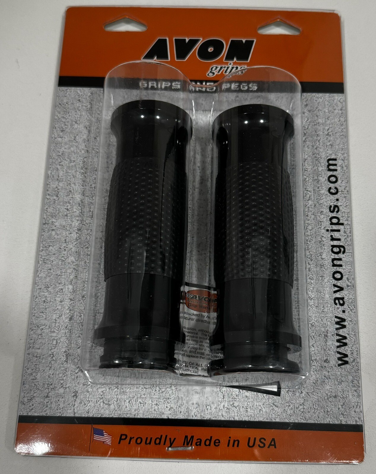 Avon Grips GEL-70-ANO Air Gel Grips – Black Anodized
