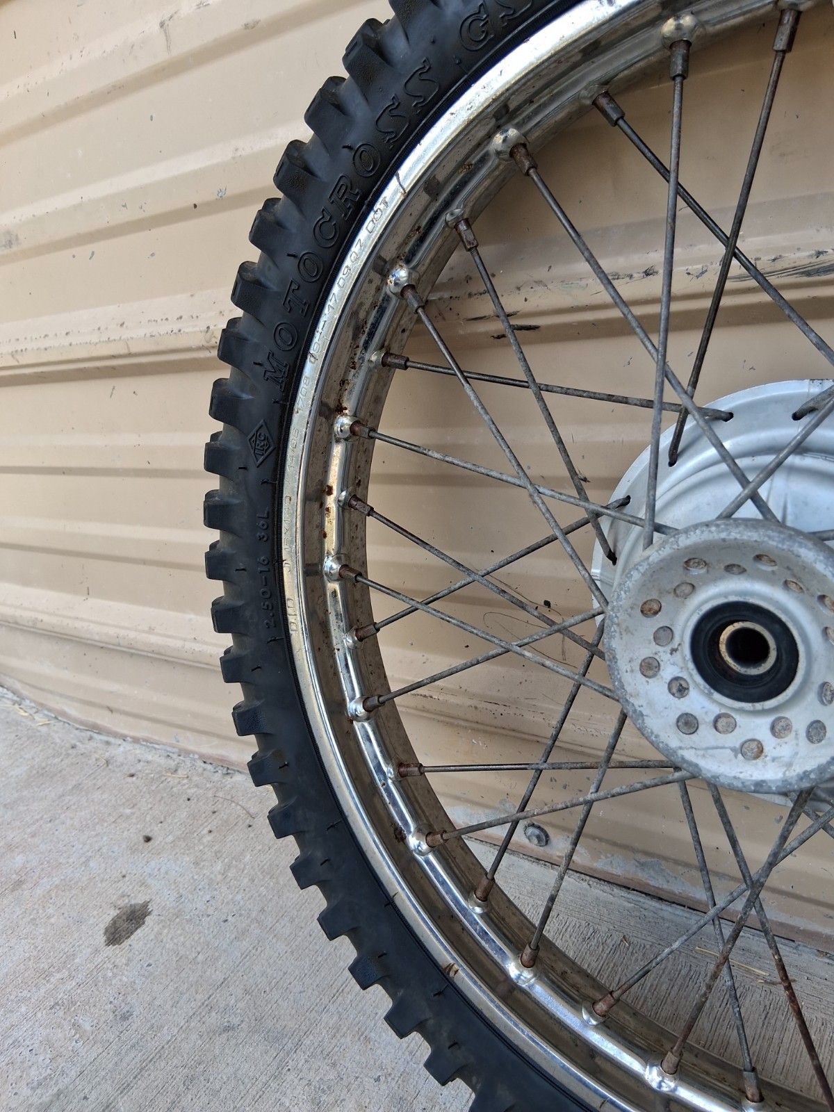 Honda 2009 CRF80 Front Wheel 04-13 CRF80F OEM Original *READ DESCRIPTION*
