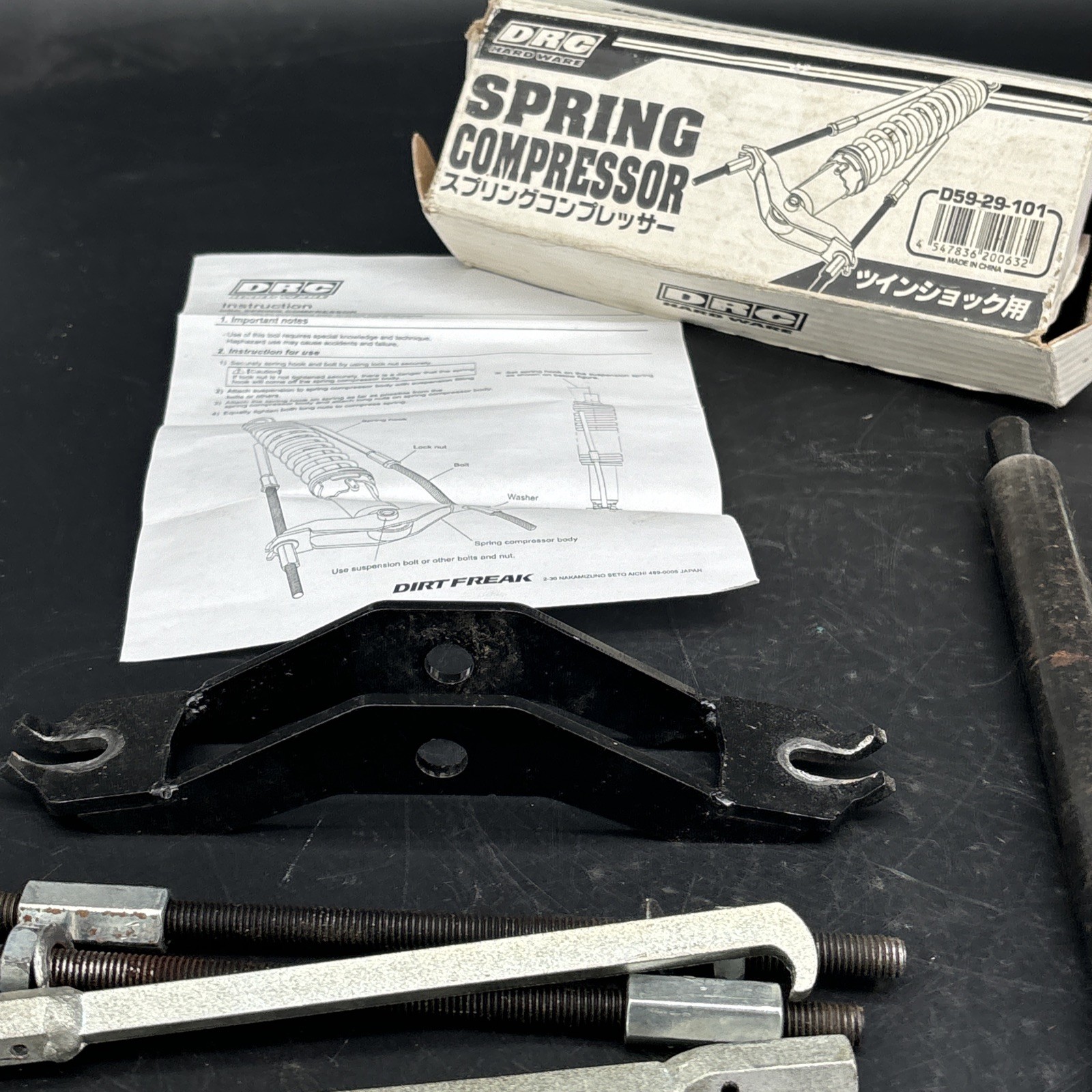 Motorcycle USED Tool Lot Honda Spring Compressor Tire Spoke Chain Wheel Moto