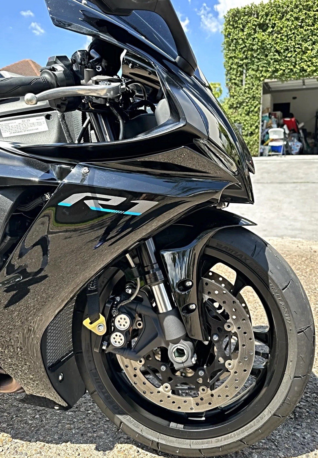 YAMAHA R1 YZFR1 FRONT LOWERING KIT STRAP 108mm CALIPER BRACKETS SPACERS BOLTS