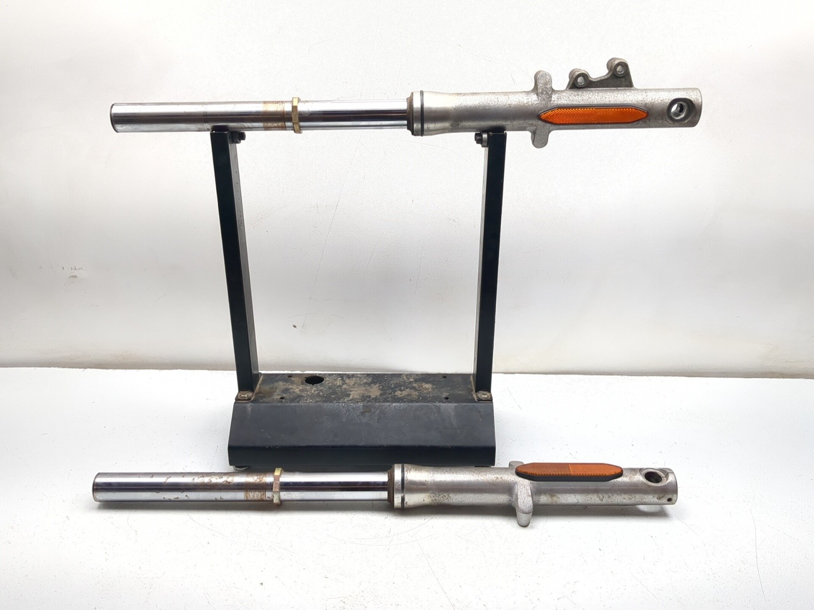 06-25 Kawasaki Vulcan 900 VN900D Front Left Right Fork Set STRAIGHT 44071-0268