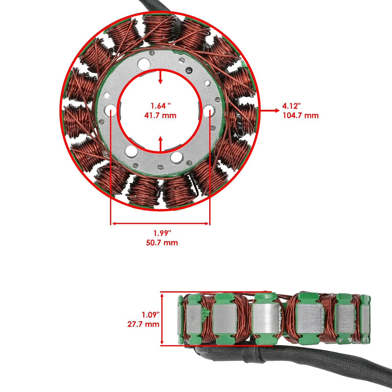 Stator And Gasket for Kawasaki Ninja ZX10R ZX-10R ZX1000 2006 2007