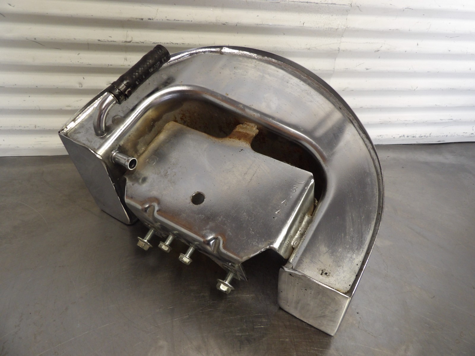 04 Harley Softail Deuce FXSTDI chrome oil tank 62498-00