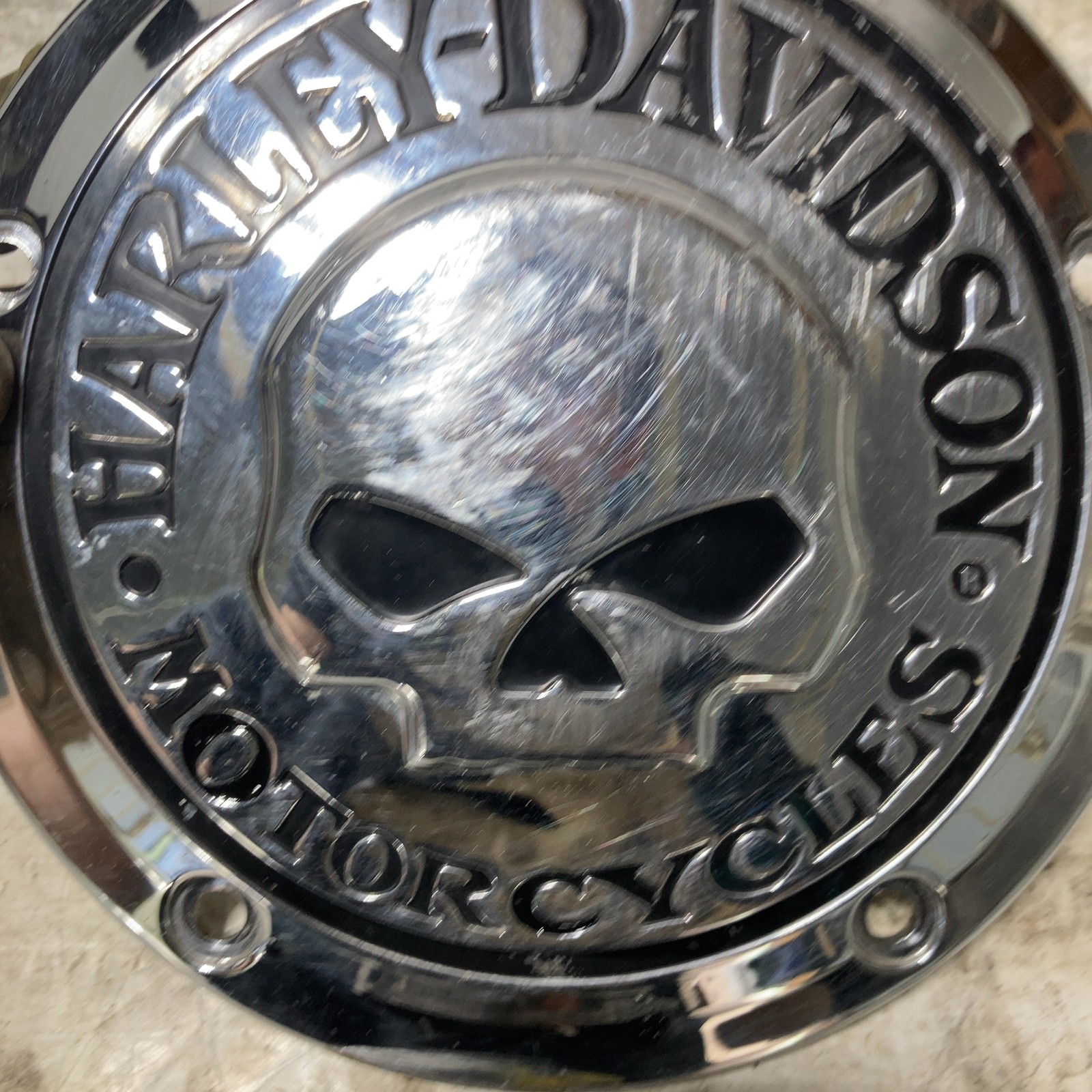 99-17? Harley Davidson Softail Dyna Touring Twin Cam Willie G Skull Derby Cover