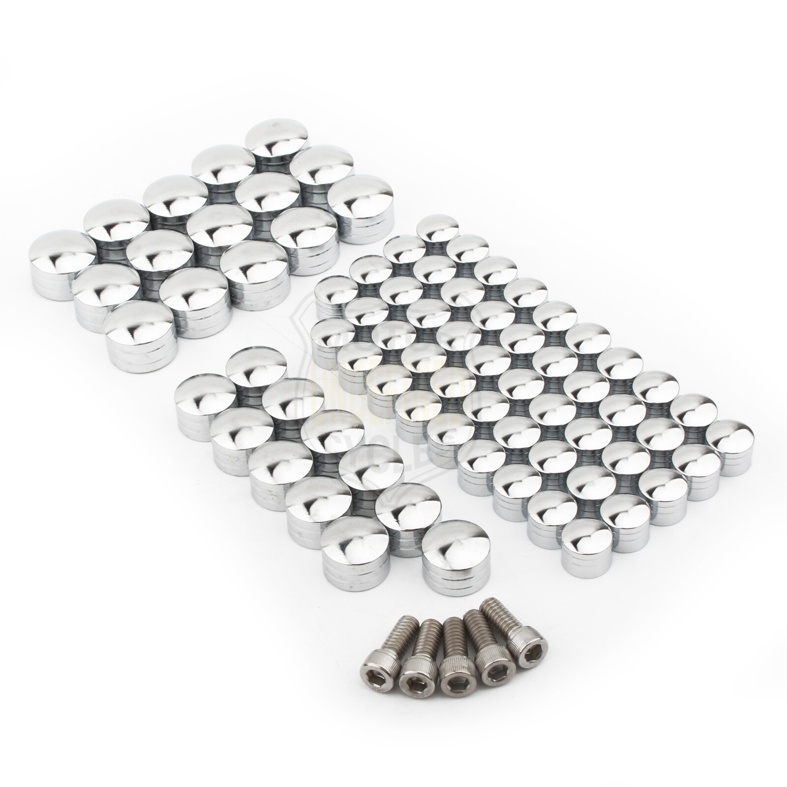 For Harley Touring CNC Engine Bolt Topper Caps Cover Kit 75pcs Road Street Glide