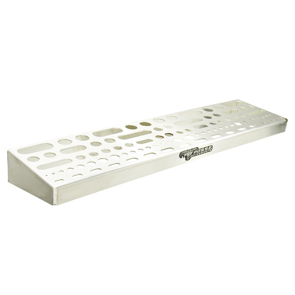 Pit Posse Tool Storage Wall Tray Organizer Rack Holder Aluminum-Made in USA