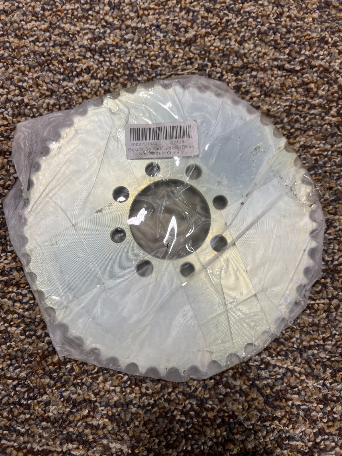 (QTY 2) Gekufa Chain Sprocket 60 Tooth for Go Karts and Mini Bikes