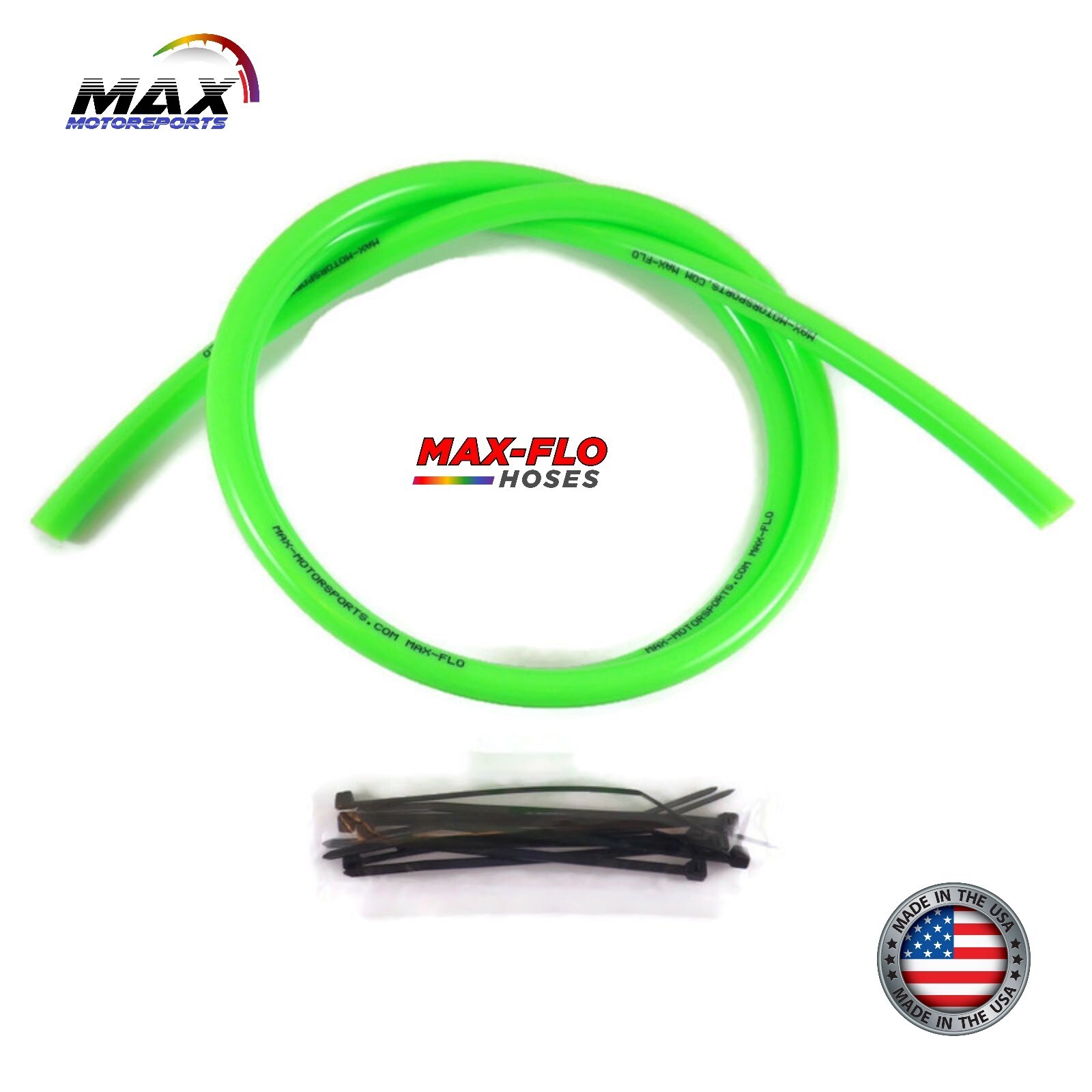4′ feet Fuel Line 1/4″ ID X 3/8″ OD NEON GREEN POLYURETHANE Gas Hose Tubing
