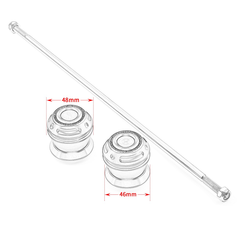 ZX-4R CNC Wheel Axle Fork Crash Protector For KAWASAKI Ninja ZX4R 2023 2024 2025