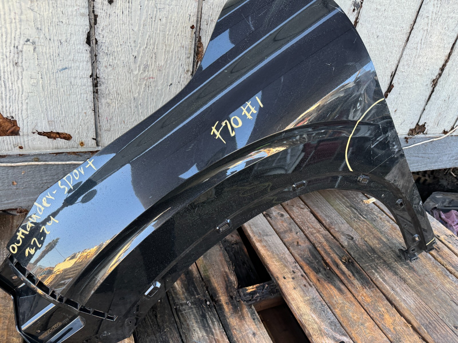 2022 2023 2024 MITSUBISHI OUTLANDER LEFT DRIVER SIDE FENDER