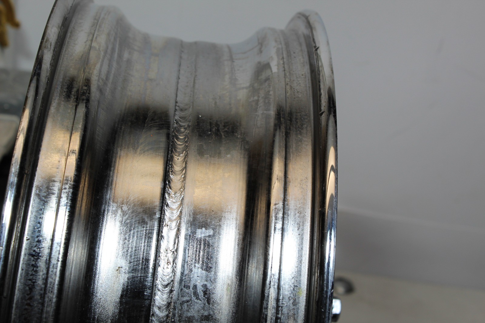 Buell X1 S1 M2 PM Chrome Plated Wheel Set 17×3.5 17×5.5″ Straight Pitting