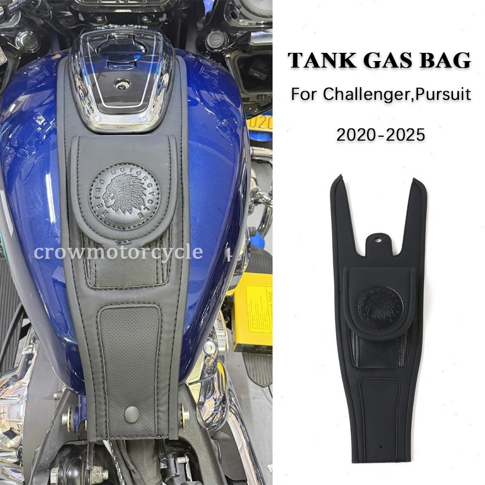 Upper Fuel Gas Tank Bag BIB For Indian Challenger Pursuit Dark Horse 2020-2026