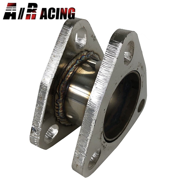 2.25″ 3 Bolt Mild Steel Flange Exhaust Muffler Pipe Extension Flange Adapter