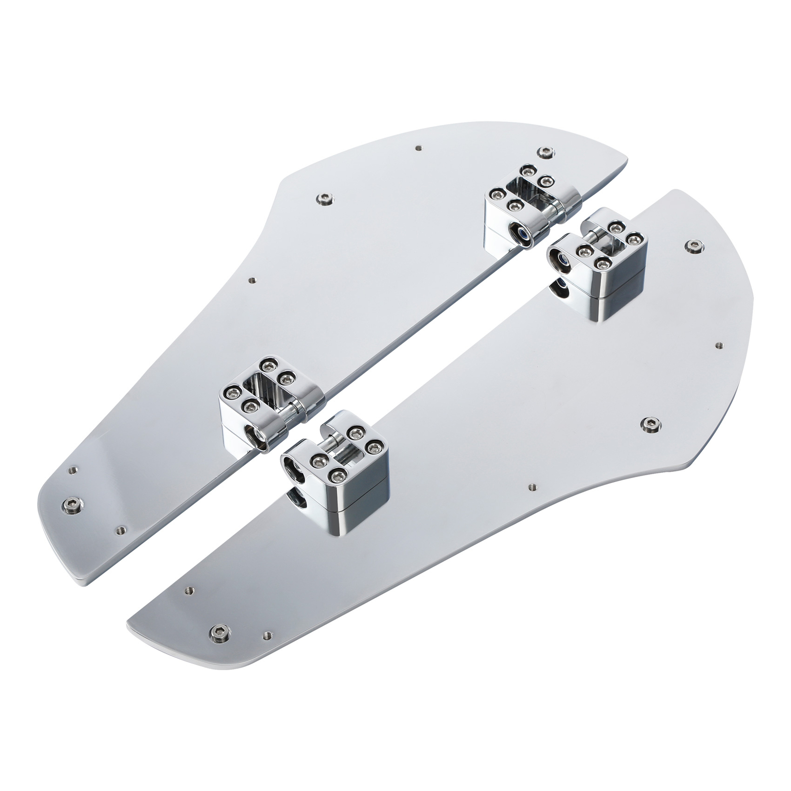 Rider Driver Floorboard Footboard Fit For Harley Touring 2000-24 Softail 00-17