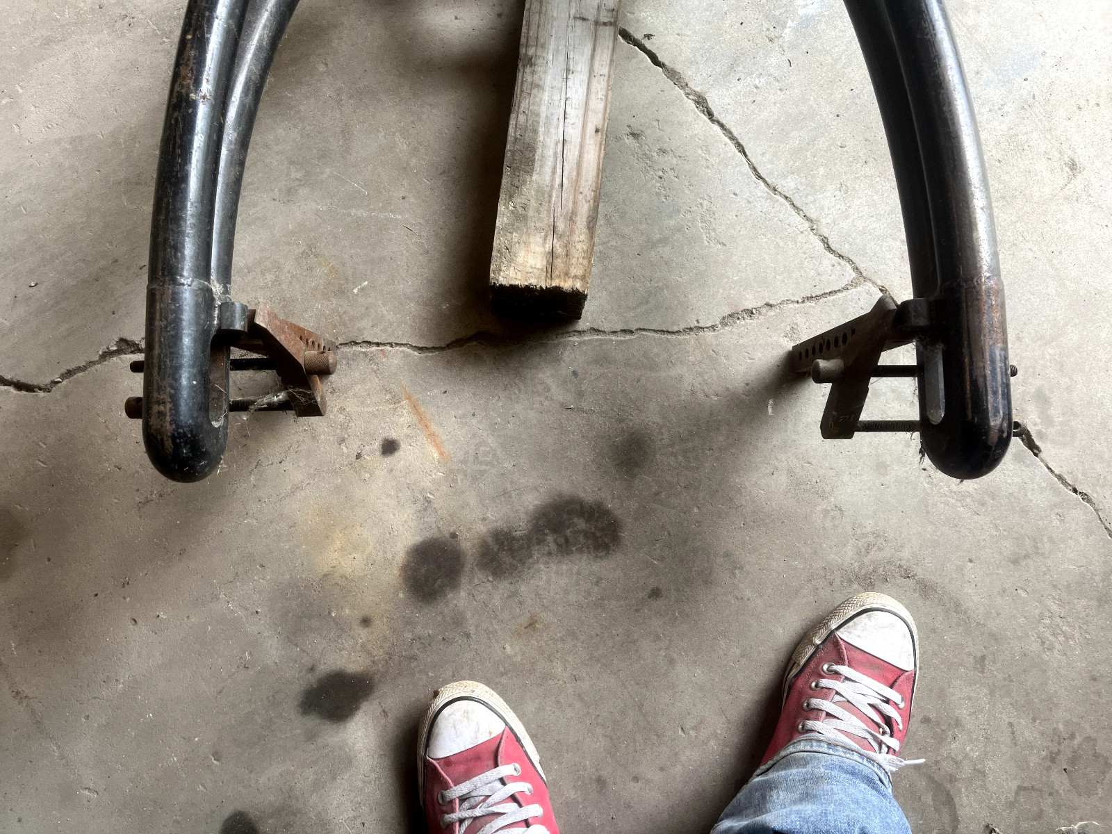 Custom Fat Tire Softtail Swingarm 360mm-400mm with Battery Box Made in the USA