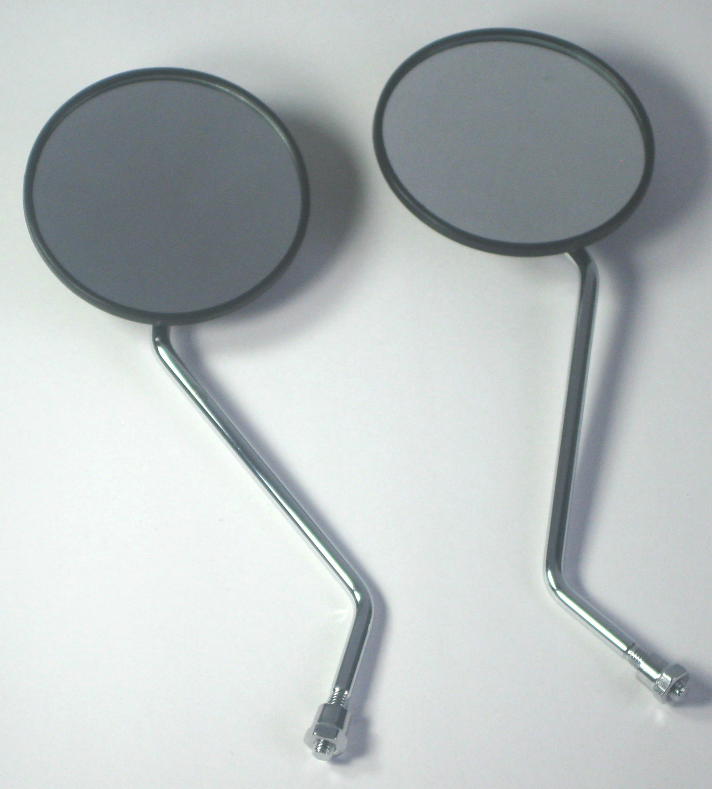 8MM MIRRORS HONDA C90 CL90 CT90 ST90 CM185 CM200T CB250 BENLY. USA!!